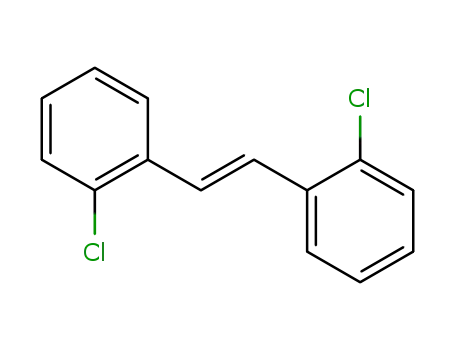 Molecular Structure of 25144-38-1 (1-CHLORO-2-[2-(2-CHLOROPHENYL)VINYL]BENZENE)