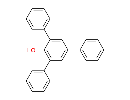 Molecular Structure of 3140-01-0 (2,4,6-Triphenylphenol)