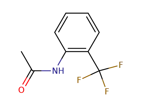Molecular Structure of 344-62-7 (2-(TRIFLUOROMETHYL)ACETANILIDE)