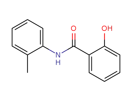 Molecular Structure of 7133-56-4 (2-hydroxy-N-(2-methylphenyl)benzamide)