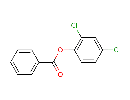 Molecular Structure of 7396-91-0 (2,4-dichlorophenyl benzoate)