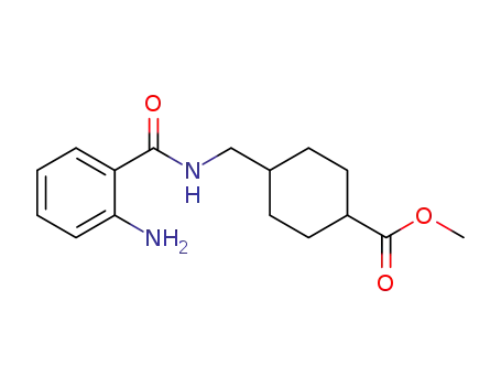 methyl 4-((2-aminobenzamido)methyl)cyclohexan-1-carboxylate