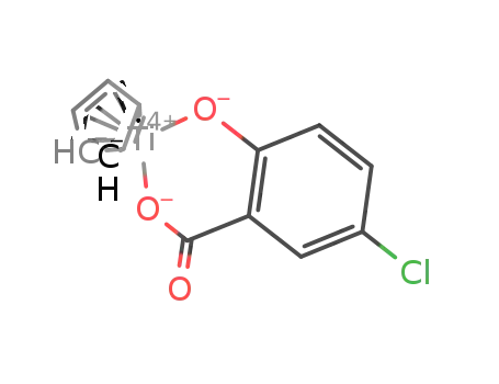 Ti(η5-C5H5)2(C6H3Cl(O)(CO2))