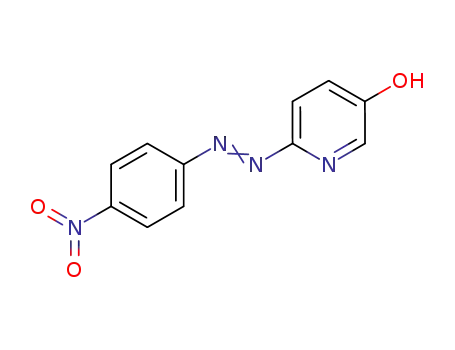 Molecular Structure of 35771-41-6 (3-Pyridinol, 6-[(4-nitrophenyl)azo]-)