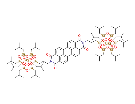 N,N'-propylheptakis(isobutyl) POSS-perylene tetracarboxylic acid bisimide