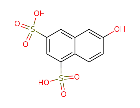 Molecular Structure of 575-05-3 (2-Naphthol-5,7-disulfonic acid)