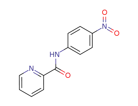 Molecular Structure of 61349-99-3 (2-Pyridinecarboxamide, N-(4-nitrophenyl)-)
