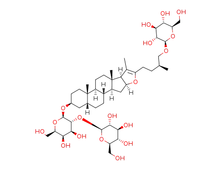 Molecular Structure of 142759-74-8 (pseudoprototimosaponin AIII)