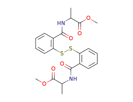 2,2'-dithiodibenzoyl bis-alanine methyl ester