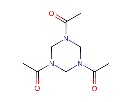 Molecular Structure of 26028-46-6 (1,3,5-triacetylhexahydro-1,3,5-triazine)