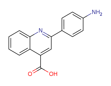 2-(4-AMINO-PHENYL)-QUINOLINE-4-CARBOXYLIC ACID