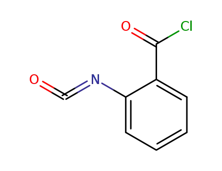 Molecular Structure of 5100-23-2 (Benzoyl chloride, 2-isocyanato- (9CI))