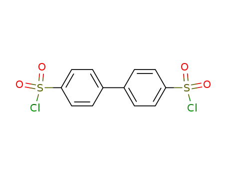 Molecular Structure of 3406-84-6 (4,4'-BIPHENYLDISULFONYL CHLORIDE)