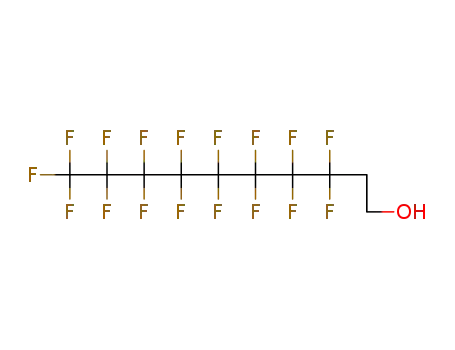 Molecular Structure of 678-39-7 (1H,1H,2H,2H-Perfluoro-1-decanol)