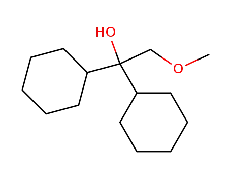 1,1-Dicyclohexyl-2-methoxy-ethanol
