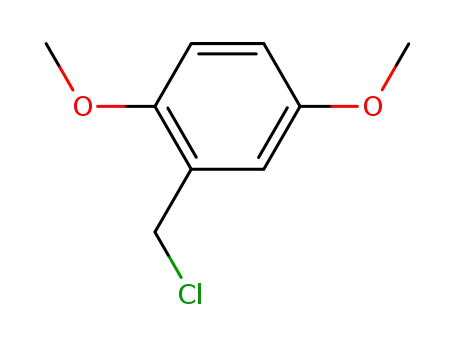 Molecular Structure of 3840-27-5 (2,5-Dimethoxybenzyl chloride)