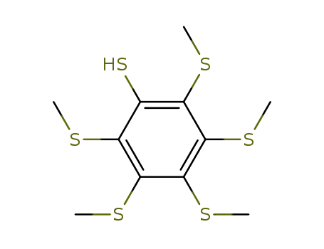 Pentakis(methylthio)thiophenol