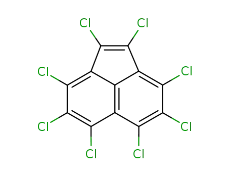 Molecular Structure of 7267-16-5 (Acenaphthylene, octachloro-)