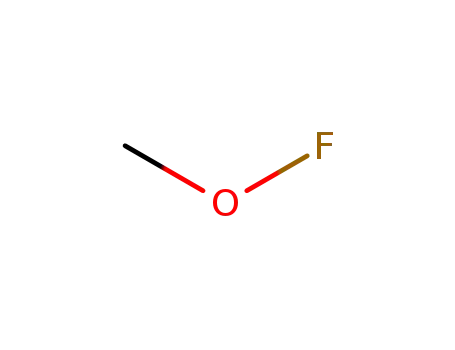 Molecular Structure of 36336-08-0 (Hypofluorous acid, methyl ester (9CI))