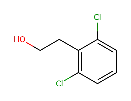 Molecular Structure of 30595-79-0 (2,6-DICHLOROPHENETHYLALCOHOL)