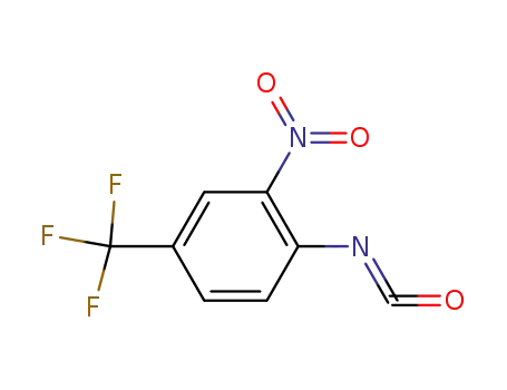 Molecular Structure of 16588-70-8 (2-NITRO-4-(TRIFLUOROMETHYL)PHENYL ISOCY&)