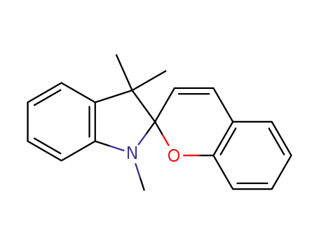 Molecular Structure of 1485-92-3 (1,3,3-TRIMETHYLINDOLINOBENZOPYRYLOSPIRAN)