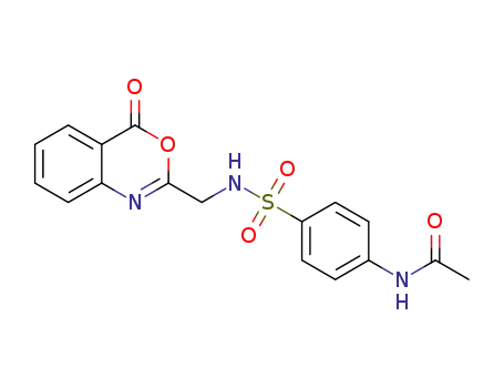 N-[4-({[(4-oxo-4H-1,3-benzoxazin-2-yl)methyl]amino}sulfonyl)phenyl]acetamide