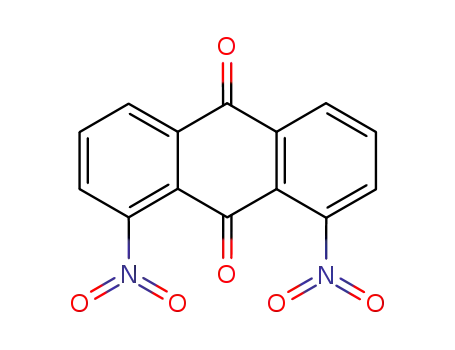 Molecular Structure of 129-39-5 (1,8-Dinitroanthraquinone)