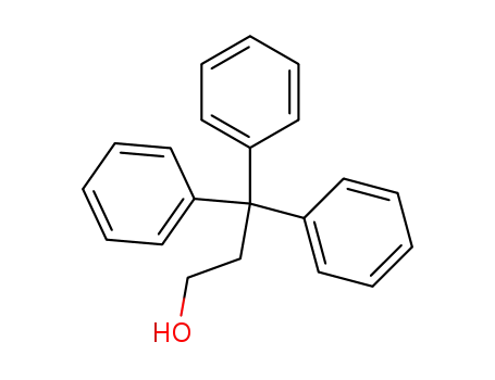 Molecular Structure of 15070-88-9 (3,3,3-triphenylpropan-1-ol)