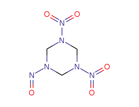Molecular Structure of 5755-27-1 (1,3-dinitro-5-nitroso-1,3,5-triazinane)