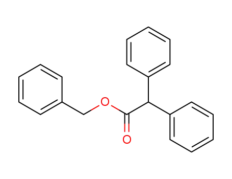 Molecular Structure of 37537-23-8 (Benzeneacetic acid, a-phenyl-, phenylmethyl ester)