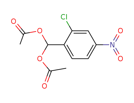 [acetyloxy-(2-chloro-4-nitro-phenyl)methyl] acetate cas  77455-54-0