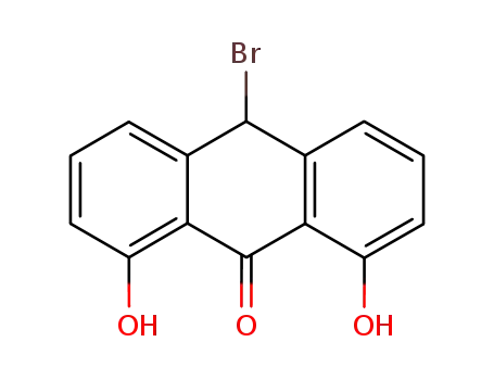 9(10H)-Anthracenone,10-bromo-1,8-dihydroxy- cas  2891-30-7