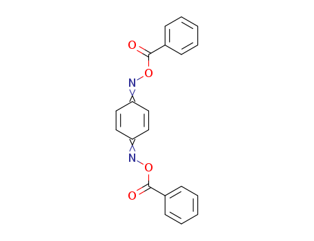 2,5-Cyclohexadiene-1,4-dione,1,4-bis(O-benzoyloxime)(120-52-5)