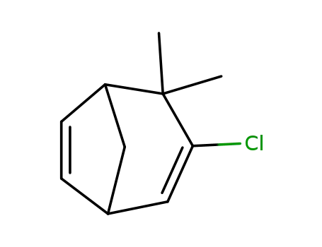Molecular Structure of 65404-99-1 (Bicyclo[3.2.1]octa-2,6-diene, 3-chloro-4,4-dimethyl-)