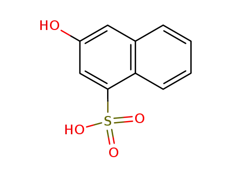 Molecular Structure of 6357-85-3 (3-hydroxynaphthalenesulphonic acid)