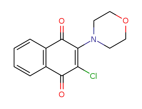 2-chloro-3-morpholin-4-yl-[1,4]naphthoquinone