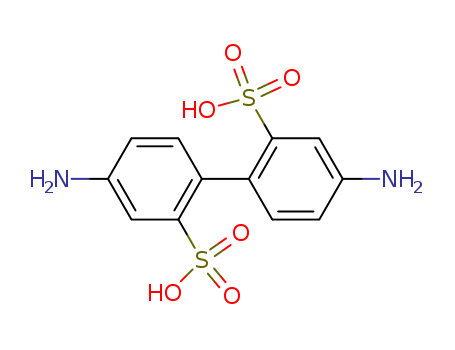 [1,1'-Biphenyl]-2,2'-disulfonicacid, 4,4'-diamino-(117-61-3)
