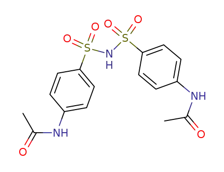 Molecular Structure of 185117-46-8 (Acetamide, N,N'-[iminobis(sulfonyl-4,1-phenylene)]bis-)