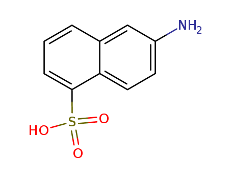 6-Amino-1-naphthalenesulfonic acid(81-05-0)