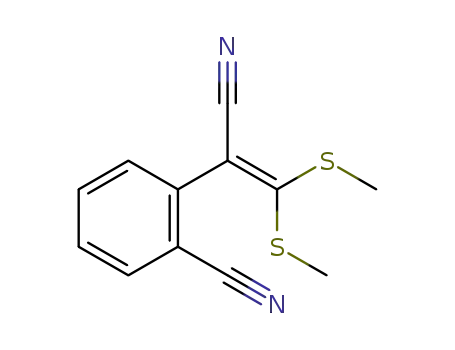 2-[1-cyano-2,2-bis(methylsulfanyl)vinyl]benzonitrile