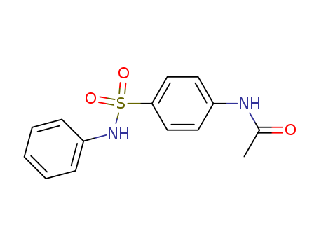 Acetamide, N-[4-[(phenylamino)sulfonyl]phenyl]-