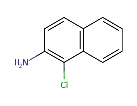 Molecular Structure of 16452-11-2 (2-AMINO-1-CHLORONAPHTHALENE)