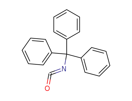 Molecular Structure of 4737-21-7 ((isocyanato-diphenyl-methyl)benzene)