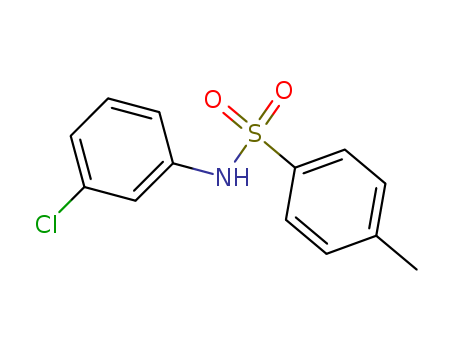 Benzenesulfonamide, N-(3-chlorophenyl)-4-methyl- cas  19377-04-9