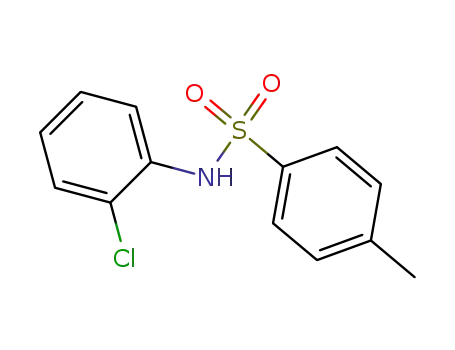 Molecular Structure of 6380-05-8 (N-(2-Chlorophenyl)-p-toluenesulfonamide)