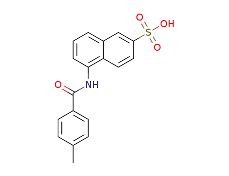 5-(4-methylbenzamido)naphthalene-2-sulfonic acid