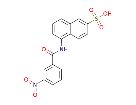 5-(3-nitrobenzamido)naphthalene-2-sulfonic acid