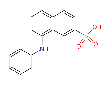 Molecular Structure of 607-13-6 (2-Naphthalenesulfonic acid, 8-(phenylamino)-)