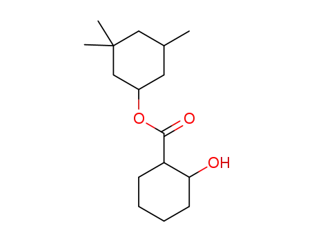 cis-2-hydroxycyclohexanecarboxylic acid 3,3,5-trimethylcyclohexyl ester